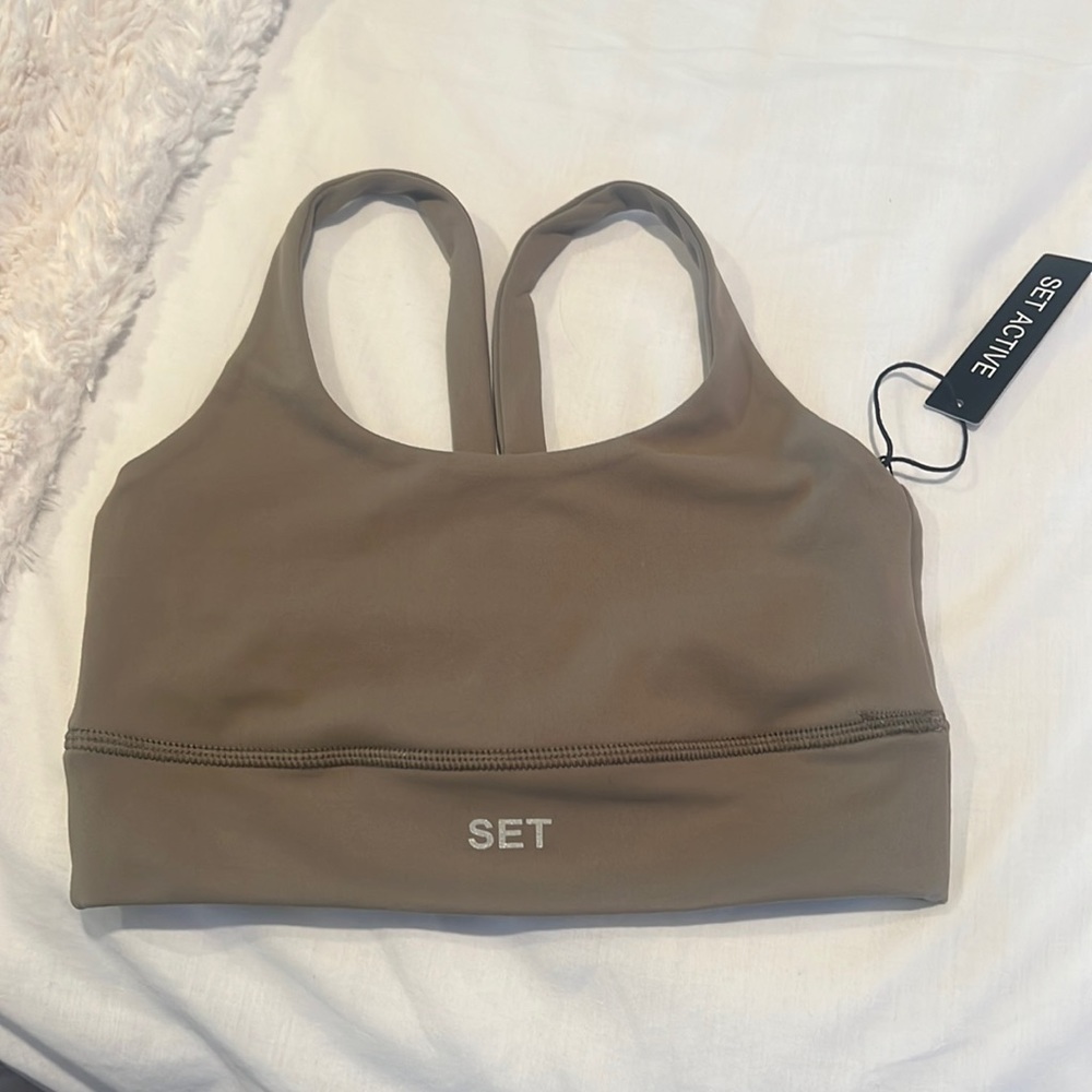 SET active Luxform sports bra NWT